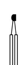 Cautery Burner Light Duty 5cm Tip Straight (F - Straight Flat Cutter) Single Use x 5