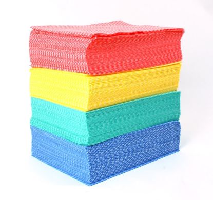 Cloth Disposable Green x 50 (Colour Coded)