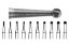 Bur Steel (Unodent) Round Ra 3 Iso 012 Non-Sterile x 25