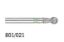 Bur Diamond (Kerr Bluwhite) Round Fg 151 C Non-Sterile x 1