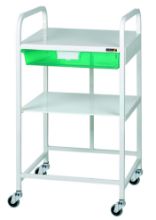 Trolley Vista 10 Economy (Sunflower) 1 Green Tray And 1 Shelf