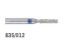 Bur Diamond (Kerr Bluwhite) Straight Cylinder Fg 540 R Non Sterile x 1