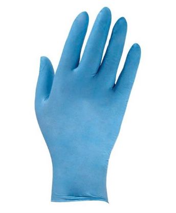 Examination Glove Blue Powder Free Latex Free Hybrid Large x 100 Clearance Item