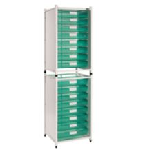 Storage Module Vista High Level 16 Single Green Tray